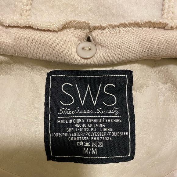 Streetwear Society Faux Leather Jacket - Picture 3 of 3